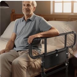 Bed Rails for Elderly Adults Safety Foldable Heavy Duty Bed Assist FORTEMOTUS