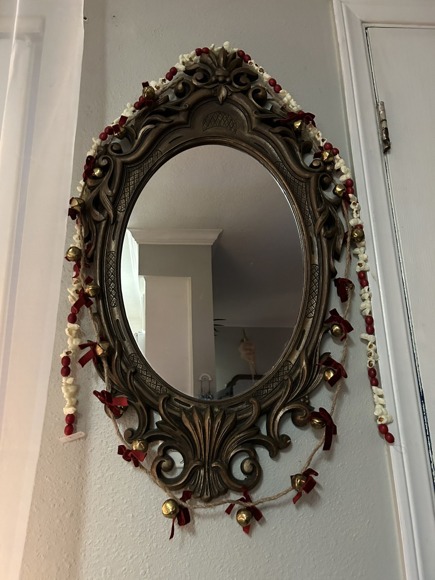 Vintage Wooden Mirror