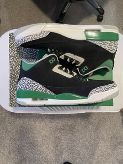 Jordan 3 Pine Green - Size 11. Brand New With Box 