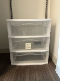 3 drawer cart with wheels