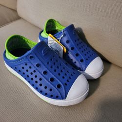 Skechers Boy's Foamies Guzman Steps-Aqua Surge Sneaker Blue Size 8