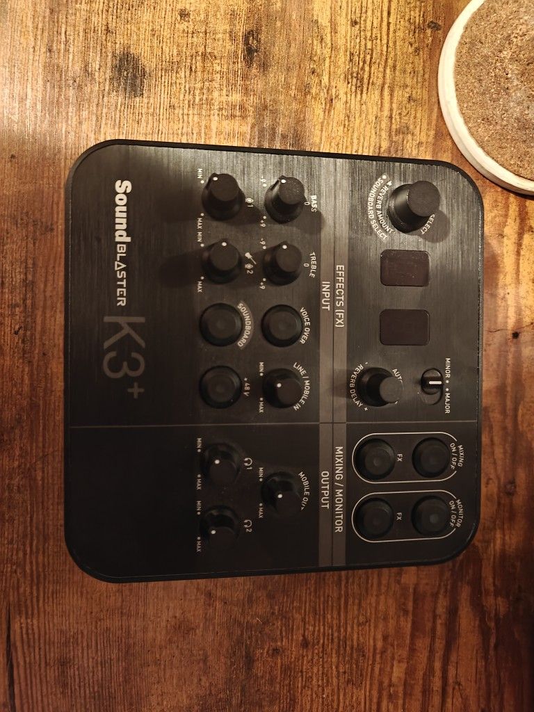 Sound Blaster K3+ Audio Mixer