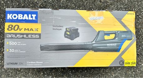 Kobalt Cordless Blower New (opened box)