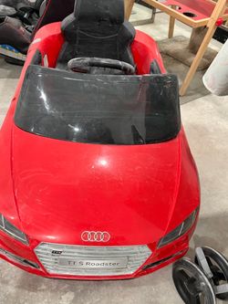 Audi TT electric ride on car
