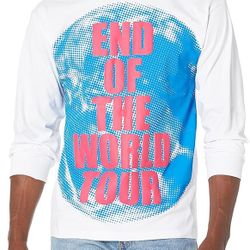 The Kid LAROI End of the World Tour Long Sleeve Shirt | White | [Large]