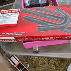 New Craftsman 2 And 1/2-in Gutter Kit Local Pickup Cash Only