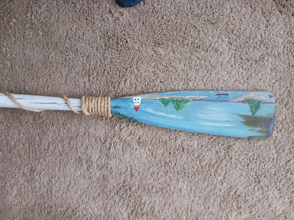 Wooden Boat Oar