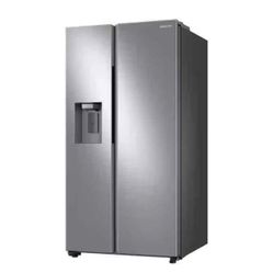 Samsung 36 in. 27.4 cu. ft. Standard Depth Side by Side Refrigerator in Fingerprint-Resistant