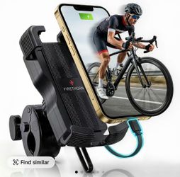 Boke phone holder with built in rechargable battery
