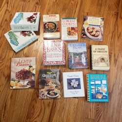 Various Cookbooks - $10 Each