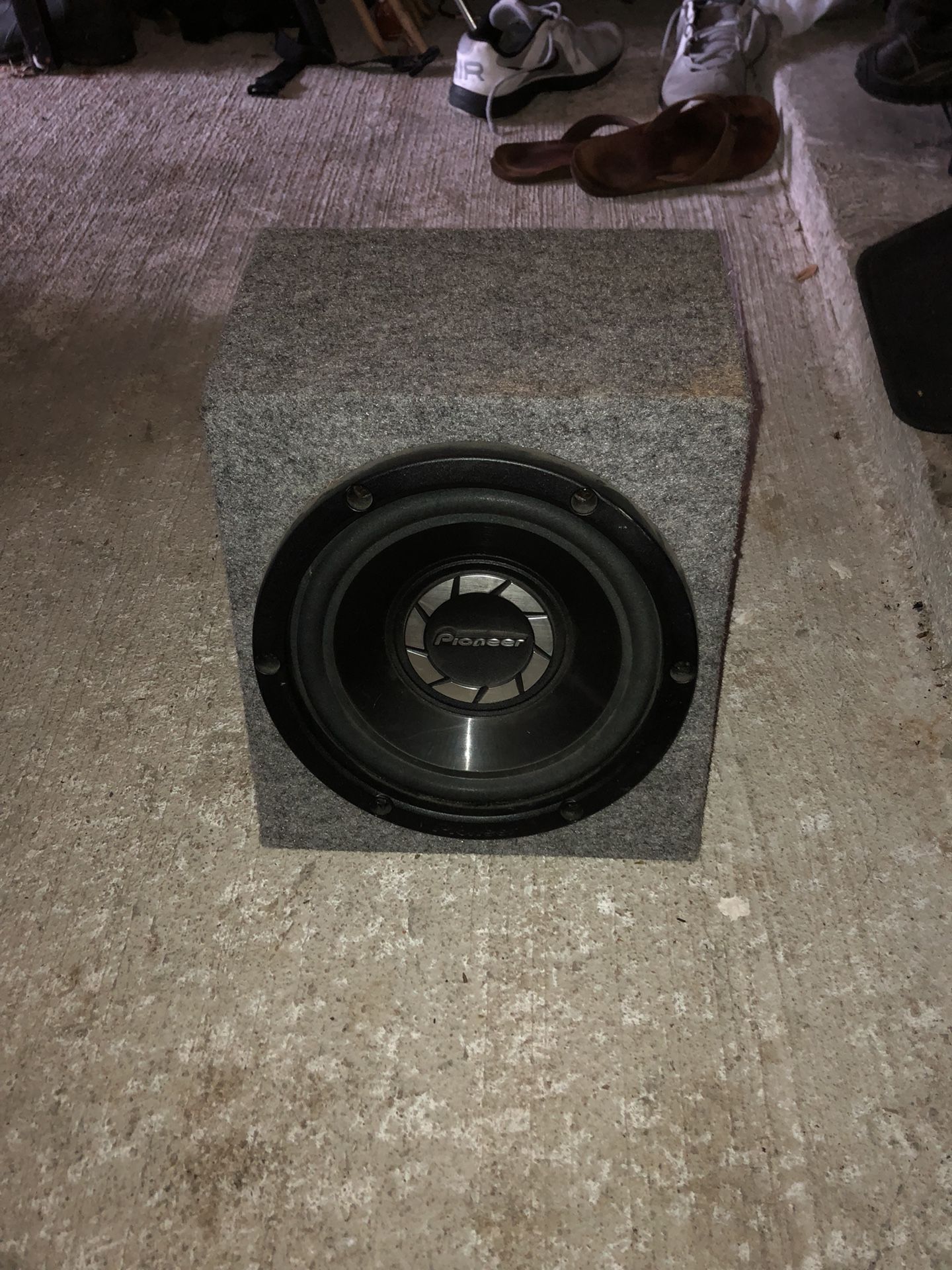 10” Pioneer Subwoofer in fiberglass box