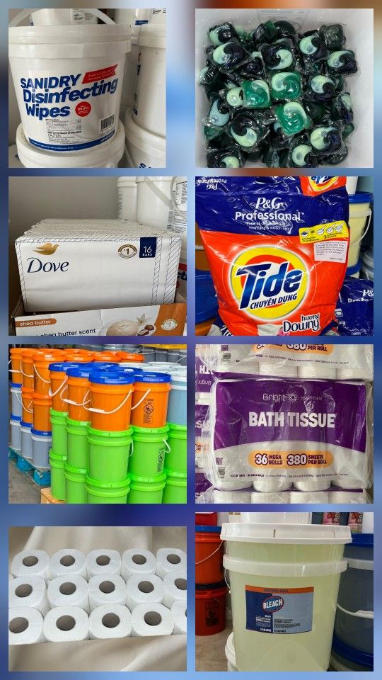 Products starting at $10 & up!!Toilet paper/Paper Towels/Degreaser/Detergent & fabric softener...