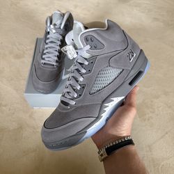 Air Jordan 5 Retro ‘Wolf 🐺 Grey’ 2026 .. See Description 👀