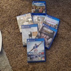 Playstation Games. 