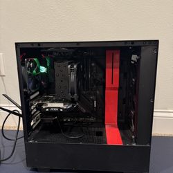 Black Gaming Computer