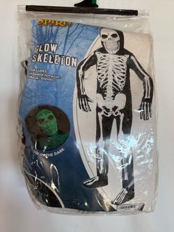 Spirit Glow Skeleton Halloween Costume Child