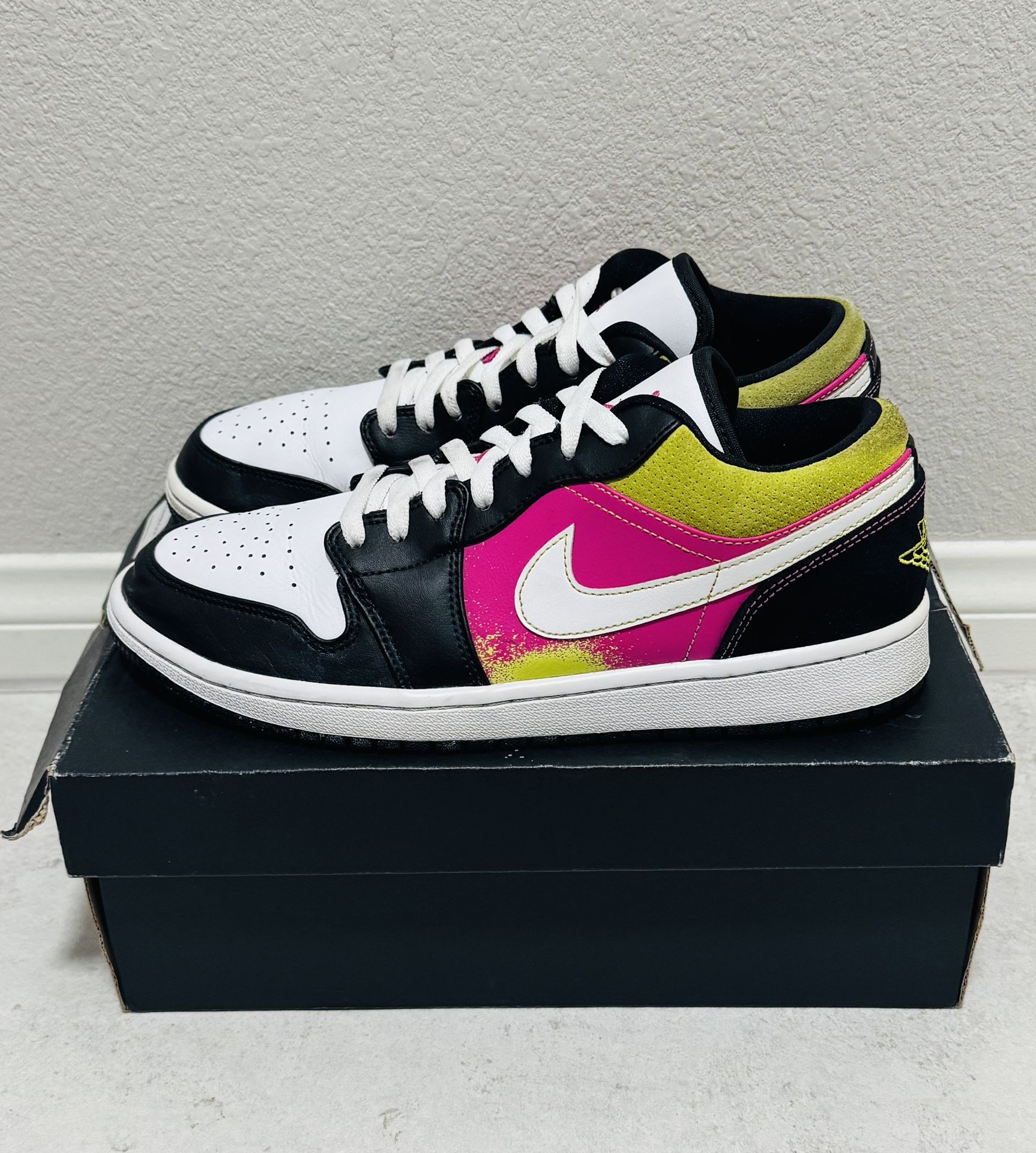 Jordan 1 Low ‘Spray Paint’ 2020 Sz 10M
