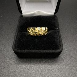 14K Nugget Ring