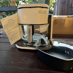 Digital Air Fryer 5L Glass Bowl, 1200W, 7 Settings,