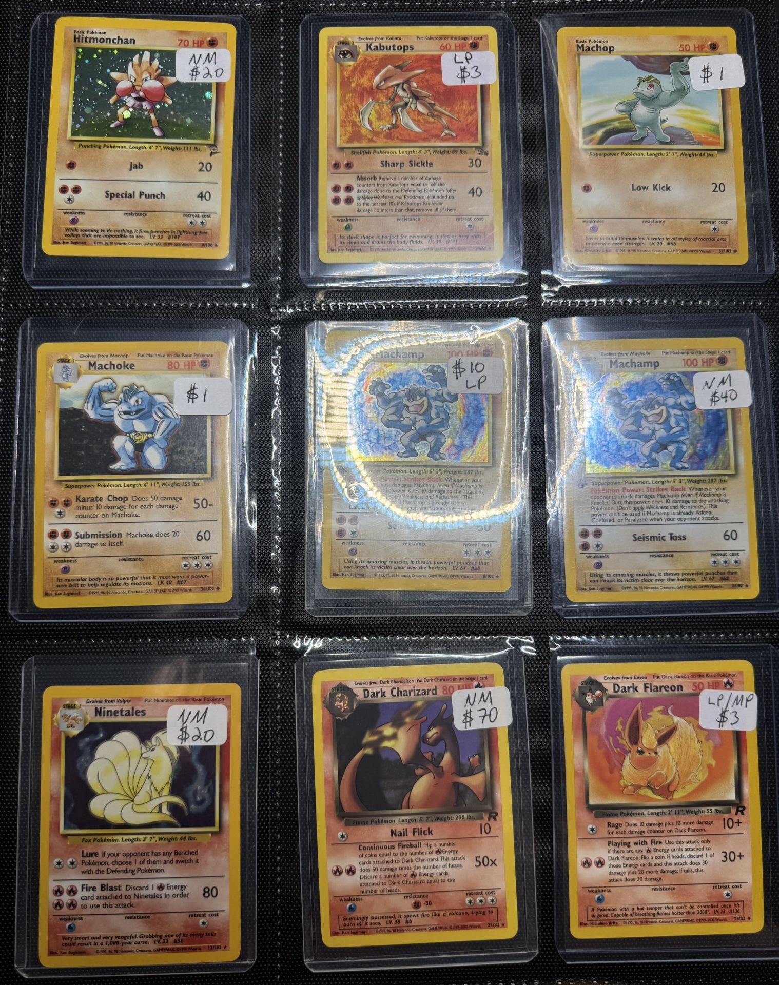 Pokemon Card Singles For Sale