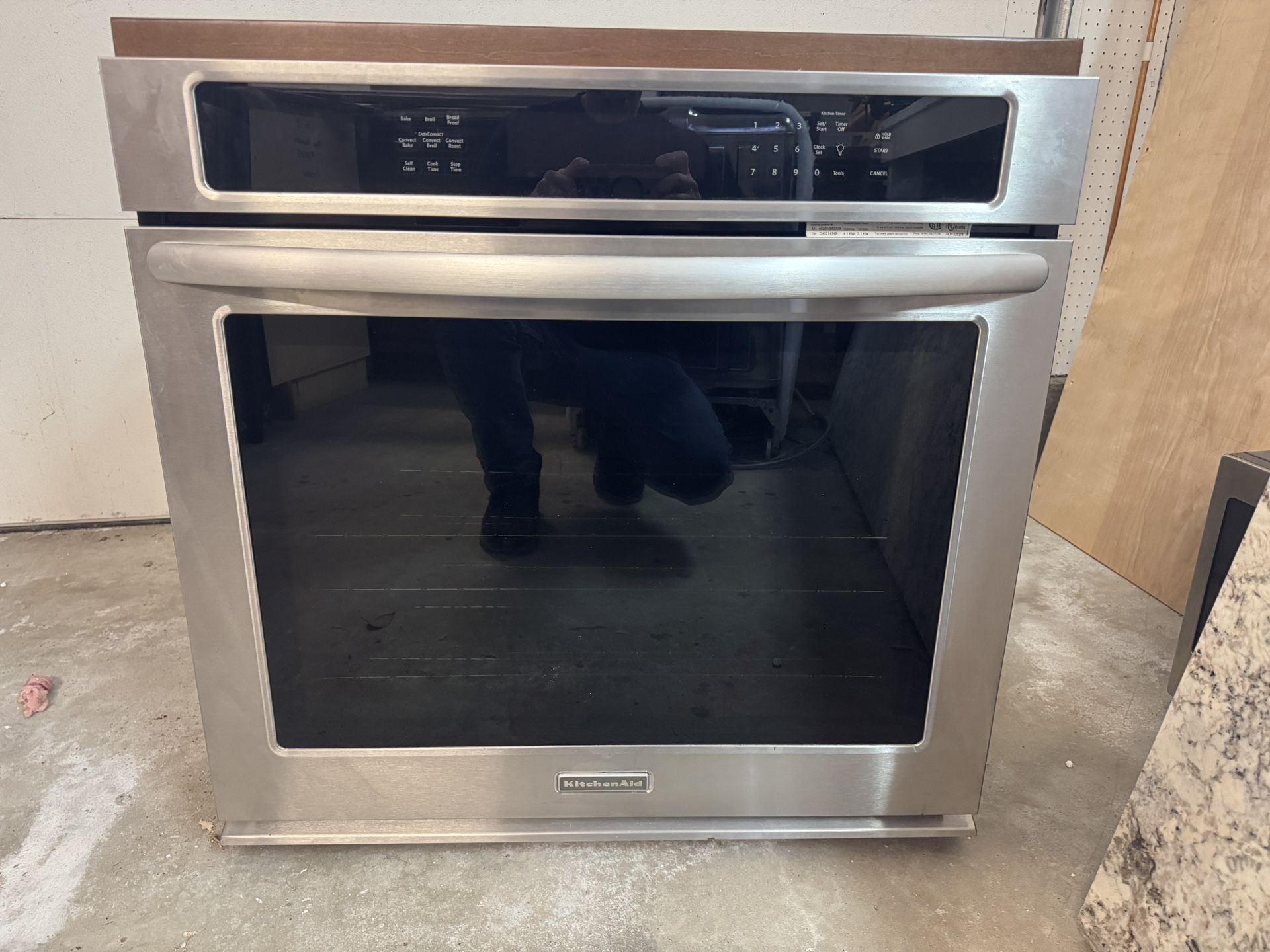 Kitchen Aid Wall oven