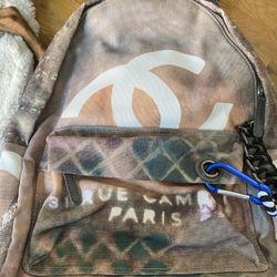 Chanel Graffiti Book Bag 