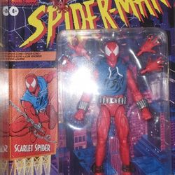 Marvel Legends Retro Spiderman Scarlet Spider 