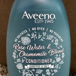 Aveeno Scalp Soothing Rose Water & Chamomile Blend Conditioner 12 Fl Oz