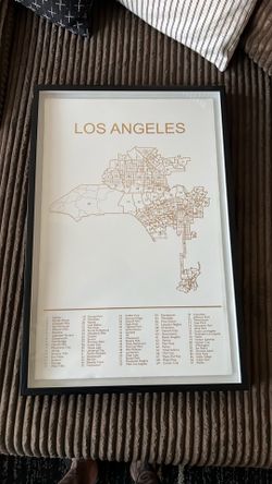 Map of LA