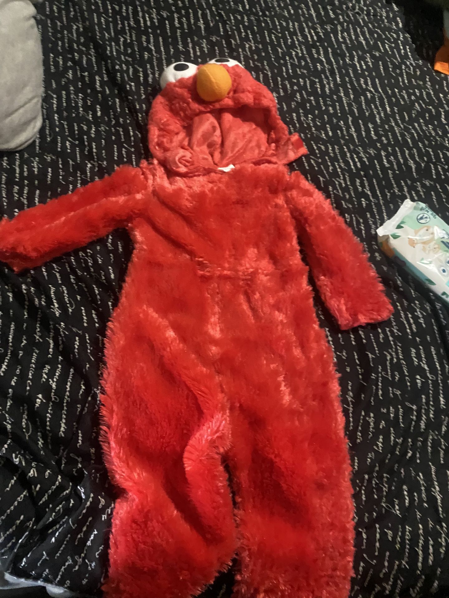 Elmo Used Costume For Kids Size 2t