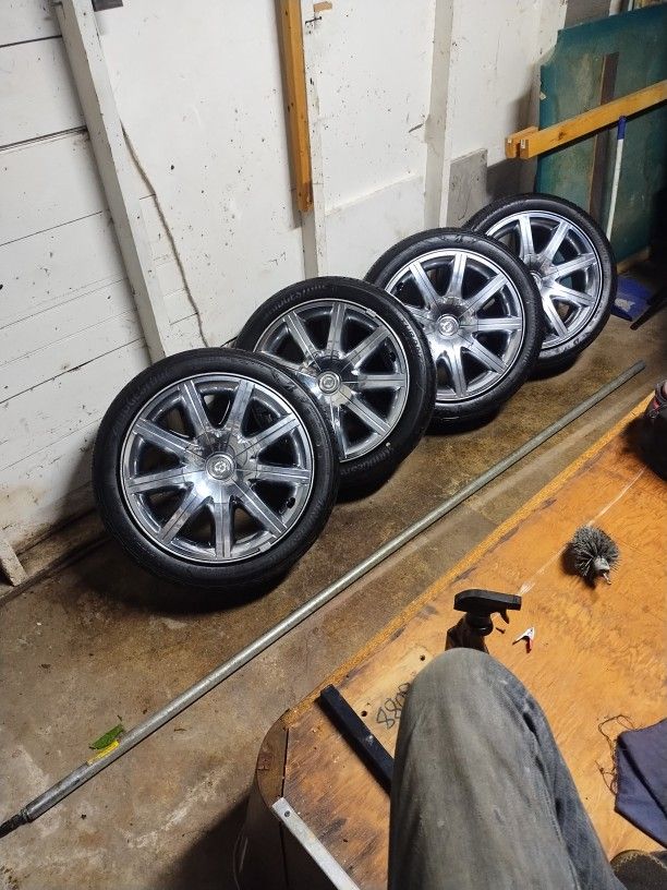 Rims And New Tires 225/45 R18