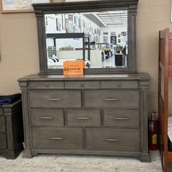 Authentic Solid Wood Dresser