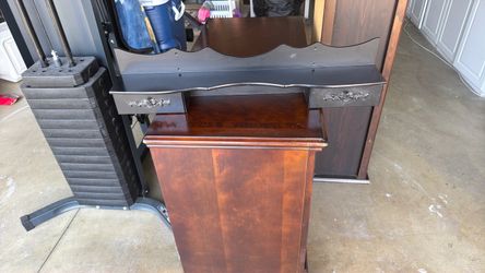 Shelf with drawers