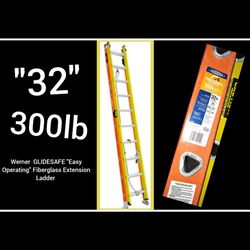 32" Werner Glider Professional Ladder