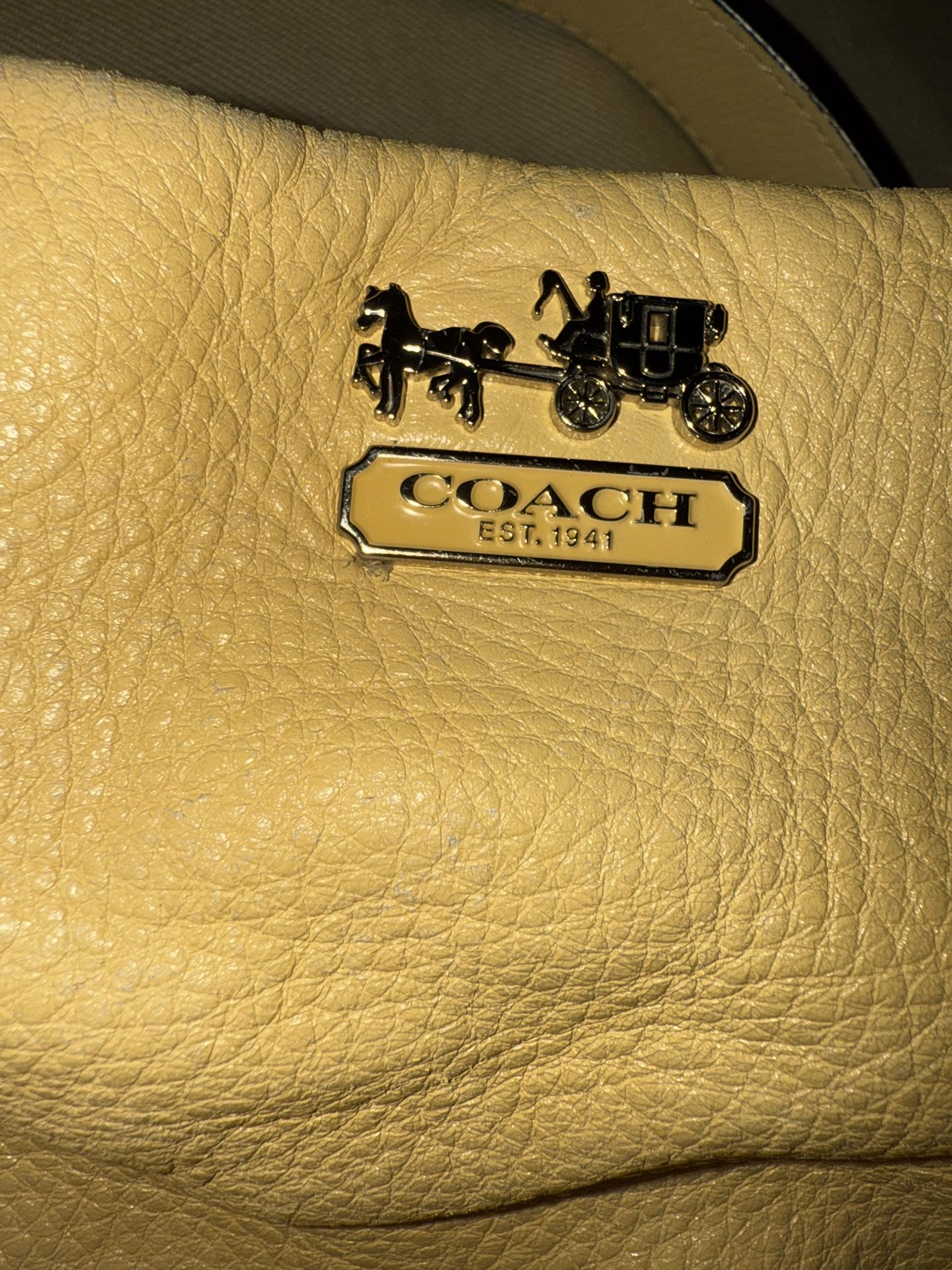 Genuine Coach Purse