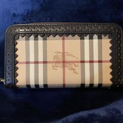 Burberry Zip Around Wallet