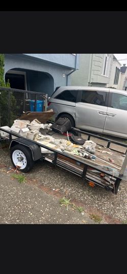 Utility platform trailer