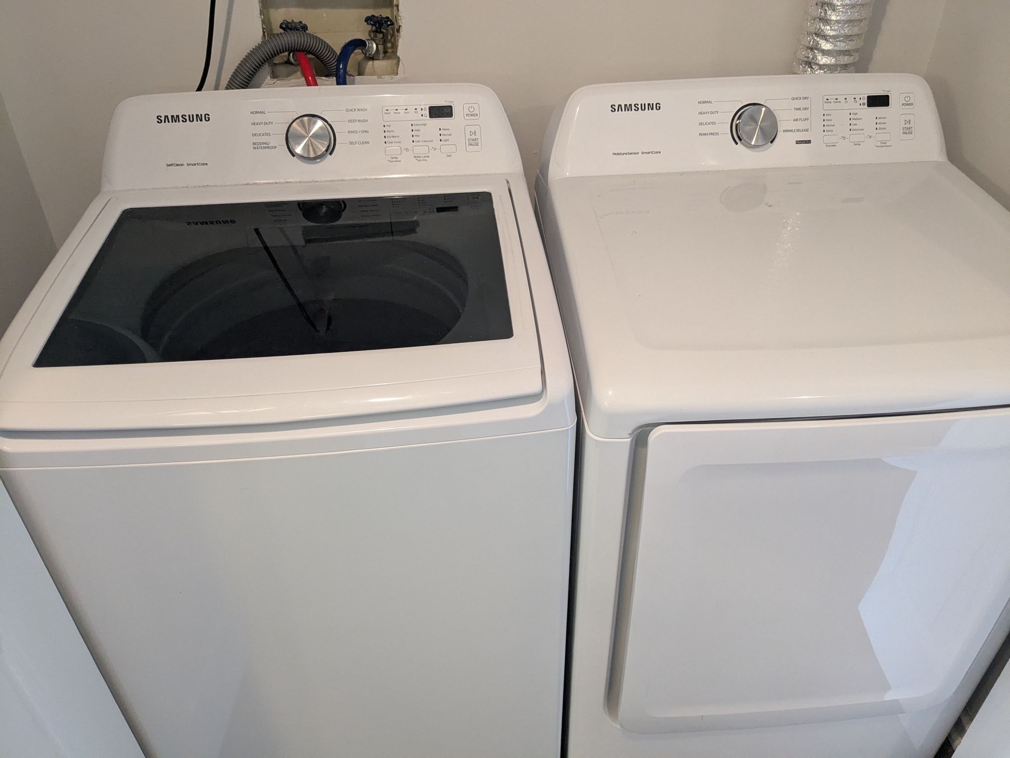 Samsung washer dryer set