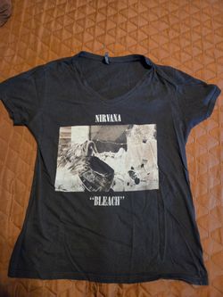 Nirvana Bleach Band Graphic T-Shirt