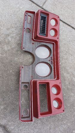 1973-77 El Camino Dash Bezel