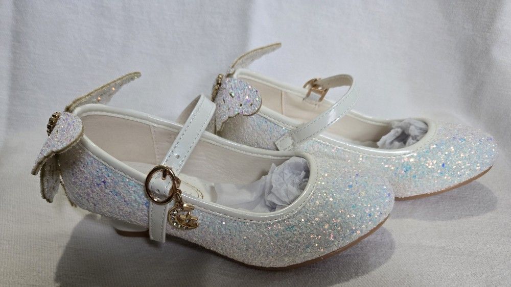 Girls Butterfly Heels