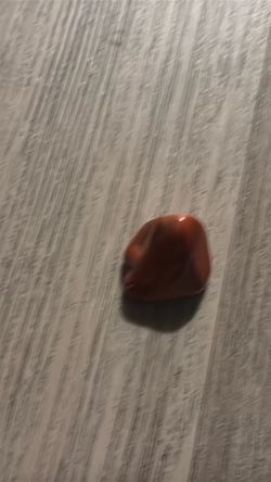 I found a rock from the beach. It looks cool.
