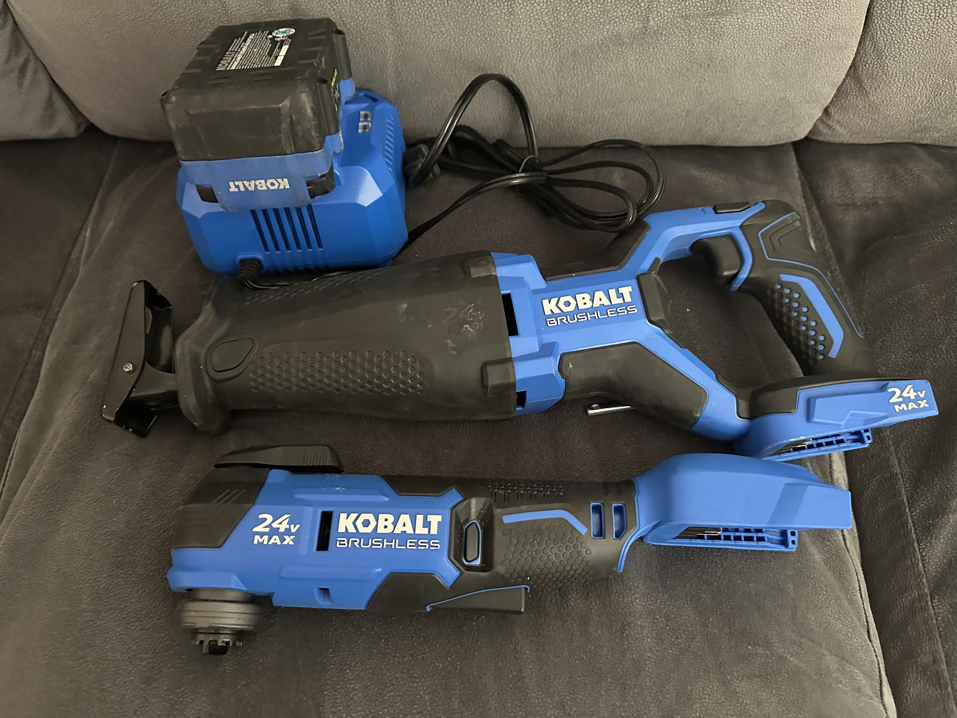 Kobalt Sawzall And Multi Tool Set