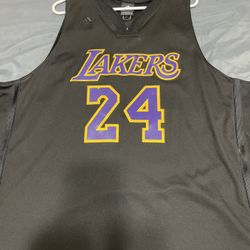 Kobe Bryant 24 Lakers Jersey Black Mamba