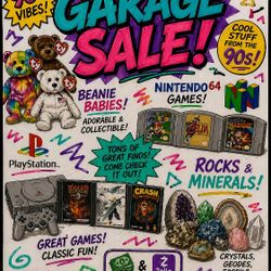Yard sale this weekend collectibles May 2, 9am 