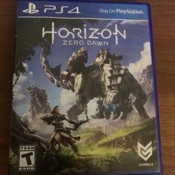 Horizon zero dawn - (Ps4, 2017)