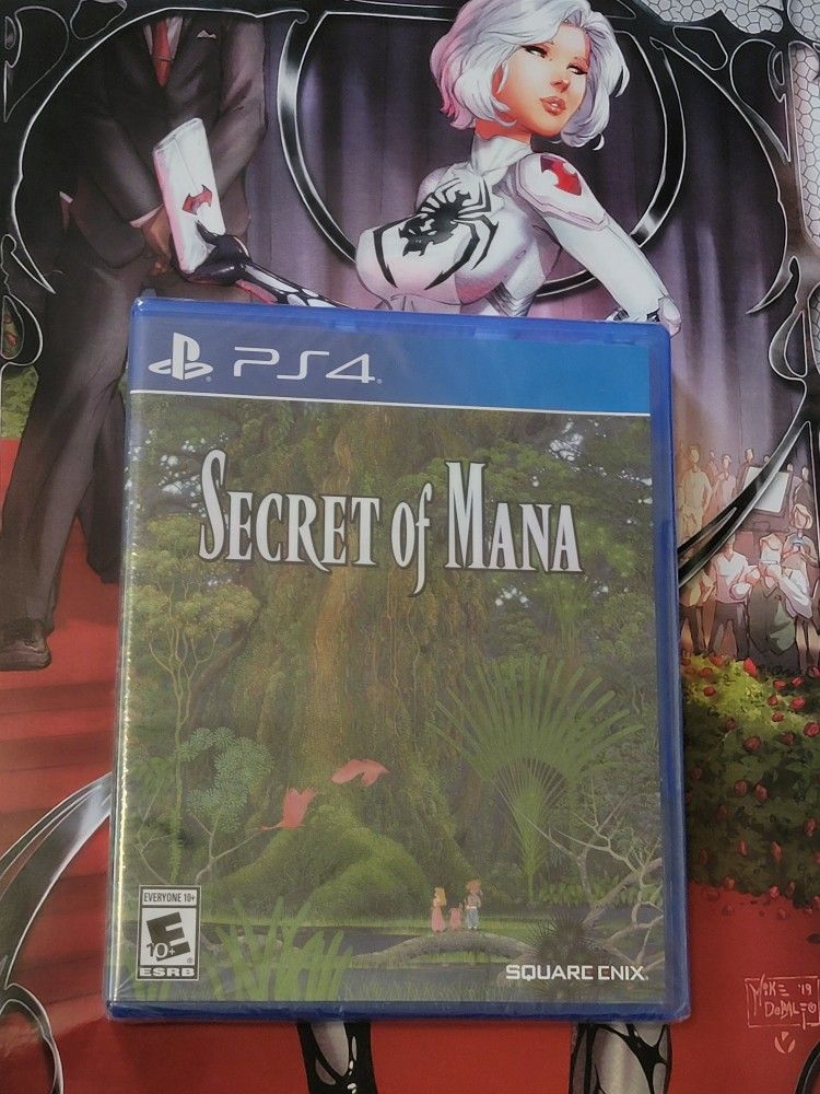 Secret of Mana (Sony PlayStation 4, 2018) 🏜🐢🏜