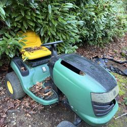 Shell Of A John Deere Mower 