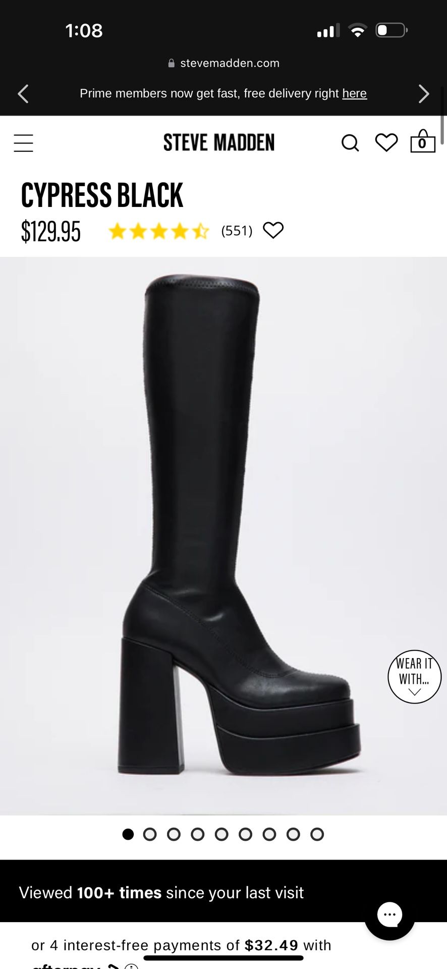 Steve Madden Boots