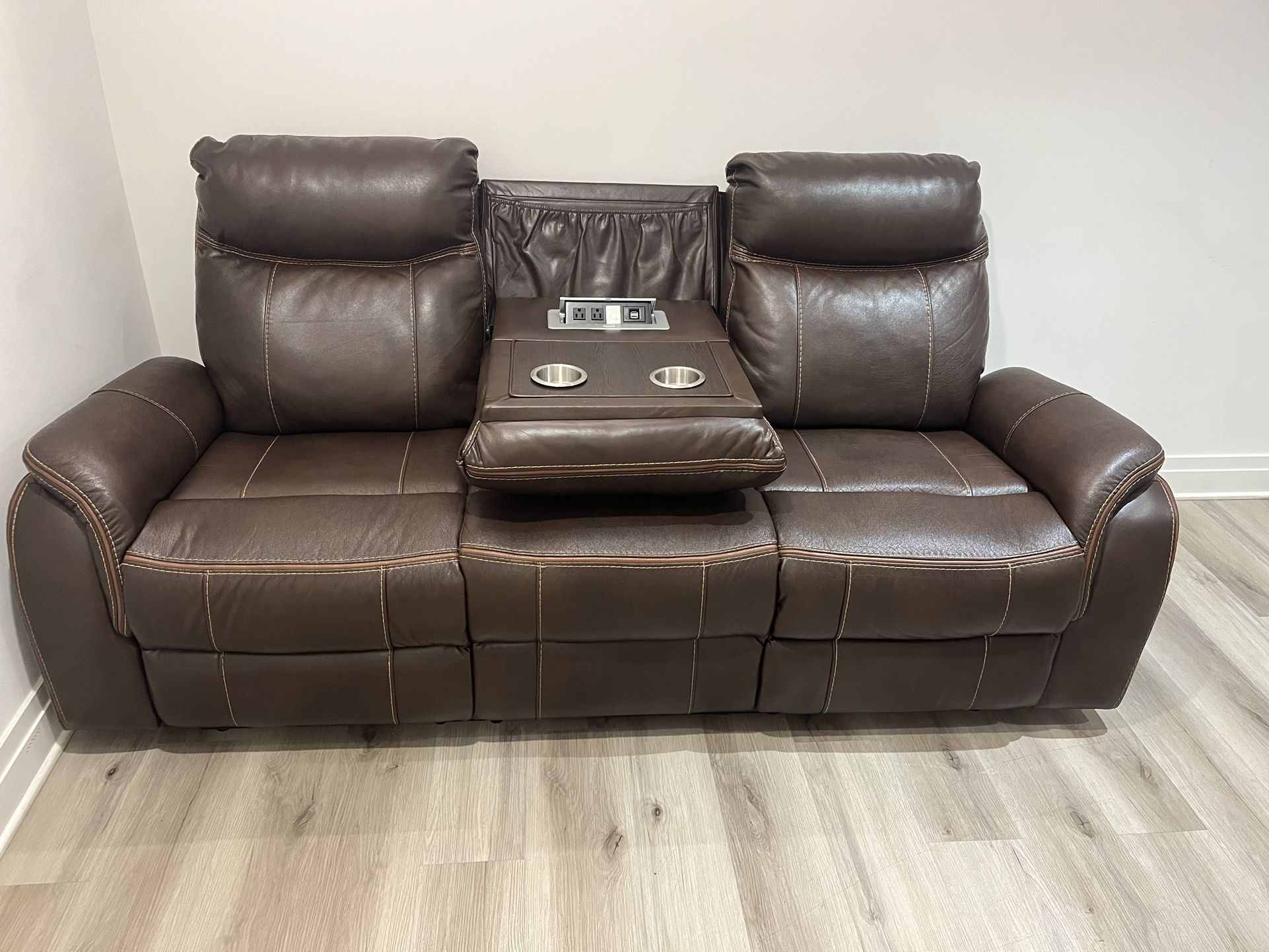 Leather Couch